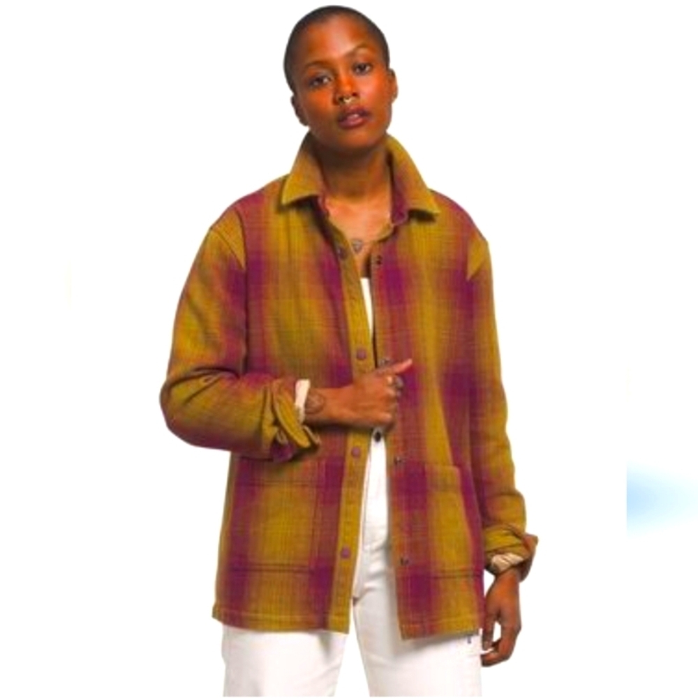 NWT Women’s The North Face Valley Twill Utility Jacket in Boysenberry xl